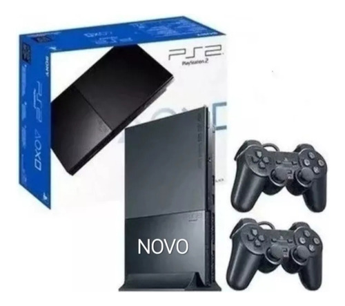  Playstation 2 Novo Barato - Vídeo Game + Garantia -3 Anos