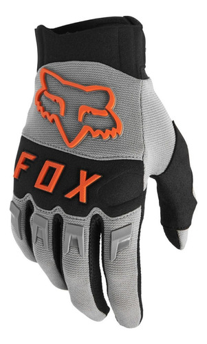 Guantes Fox Dirtpaw Drive - Motocross Enduro Atv Cuatri Moto Color Gris Talle L