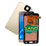 Tela Touch Display Para Ga!axv J120 J1 2016 + Tampa + Lente!