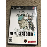 Video Juego Metal Gear Solid 2 Ps2 Original Completo