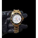 Reloj Rolex Dorado Con Blanco Clon