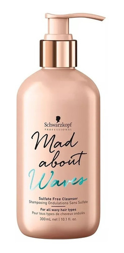 Schwarzkopf Mad About Waves Shampoo Ondas 300ml