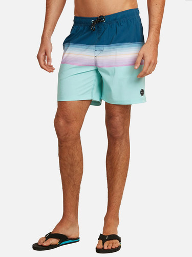 Traje De Baño Blue Soul Short Multicolor Hombre Maui And Son