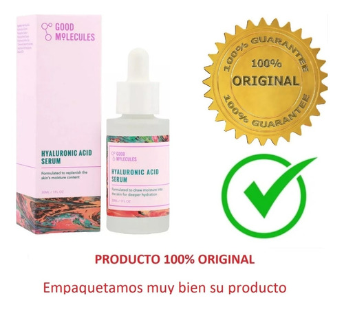 Ácido Hialurónico. Serum  Good Molecules. 30ml