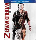 Blu-ray + Dvd World War Z / Guerra Mundial Z / Steelbook