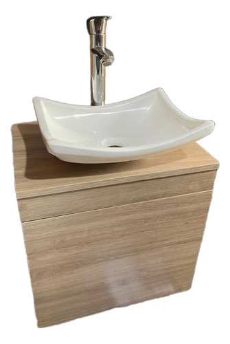 Mueble Gabinete Kit De Baño Complet +monomando+ovalin Lavabo