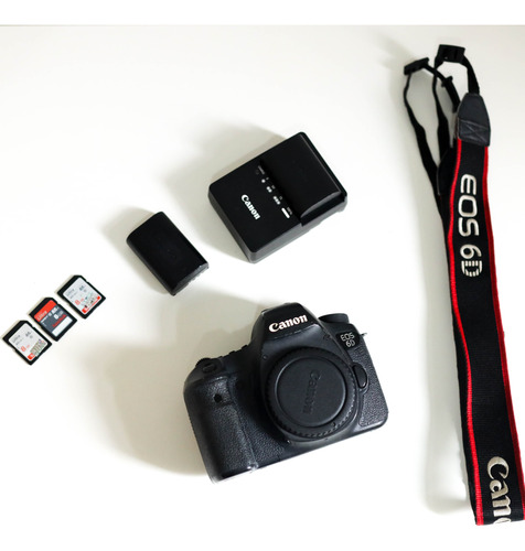  Canon Eos 6d Dslr (corpo)