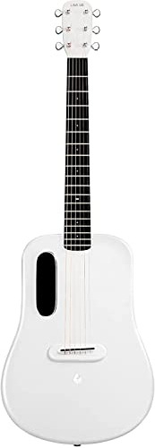 Lava Me 3 Guitarra Inteligente De Fibra De Carbono Blanca De