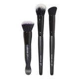 E.l.f. Putty Tools Trio, Juego De 3 Brochas De Maquillaje F.