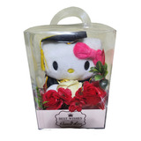 Bouquet Ramo Sanrio Con Estuche Hello Kitty Graduación 