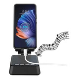 Soporte Celular Parlante Bluetooth Altavoz Mano Libres