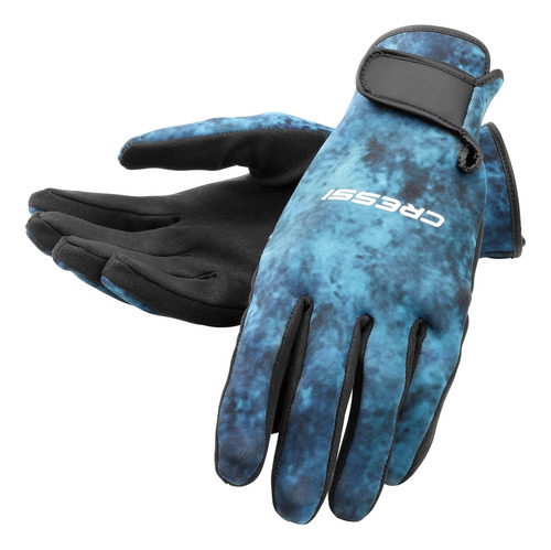 Guantes Cressi Tropical 2mm, Cazador Azul, S