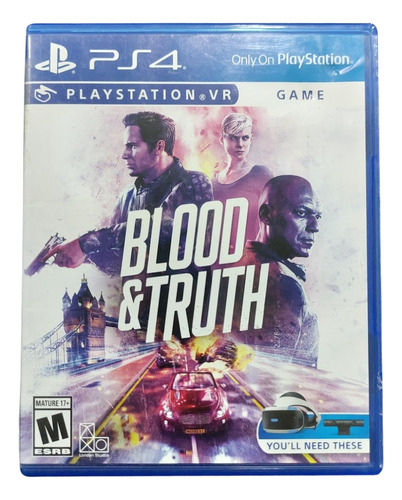 Blood & Truth Juego Original Ps4