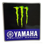 Calco Logo Monster Yamaha Fac Racing Medida 5x5,5 Mg Bikes