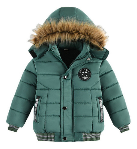 Chaqueta Térmica Capucha Infantil Invierno Niño