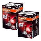 Bombillos Osram H7 12v 80w Juego X2 Super Bright Premium