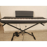 Yamaha Teclado Piano Digital 88 Teclas P115 Color Negro