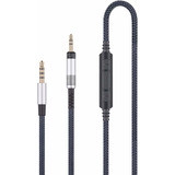 Cable De Audio Con Microfono,  Ath-m50x, Ath-m40x, Ath-m70x 