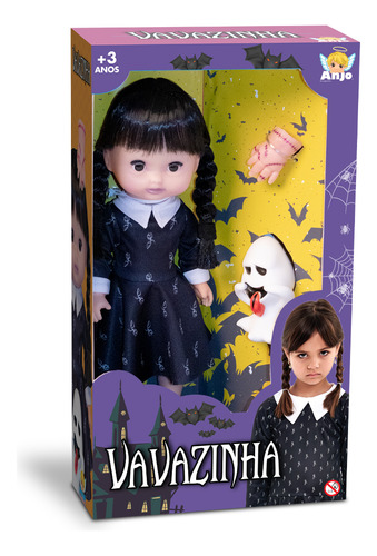 Boneca Vavazinha Com Mãozinha E Fantasminha Inspiração Série