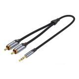 Cabo P2 3.5mm Estéreo Macho Para 2rca Macho 3m Vention Bcnbi