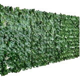 Muro Inglês Jardim Vertical Artificial 3x1 M Ficus Kit 9 Un