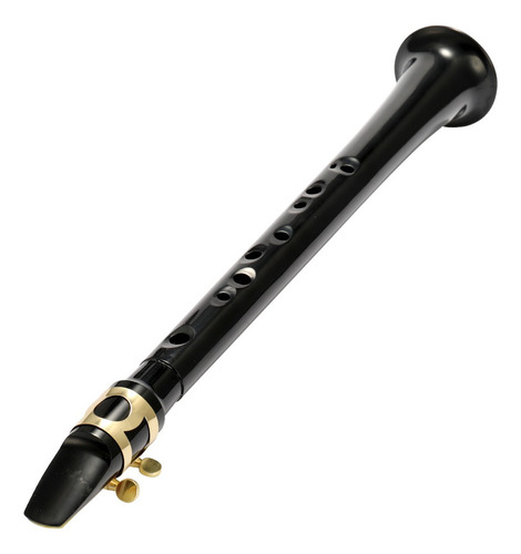 Saxofone De Bolso Preto Mini Saxofone Portátil Sax Pequeno