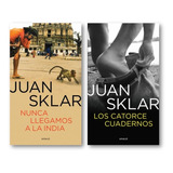 ** 2 Libros Juan Sklar ** India + Catorce Cuadernos