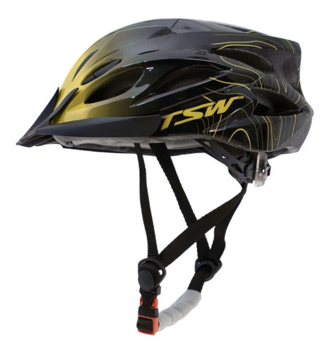 Capacete Ciclismo Mtb Raptor3 Tsw Bike Com Led Segurança