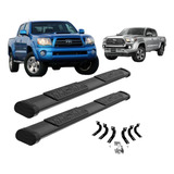 Estribos Bronx Toyota Tacoma Doble Cabina 2006 - 2022 Negro