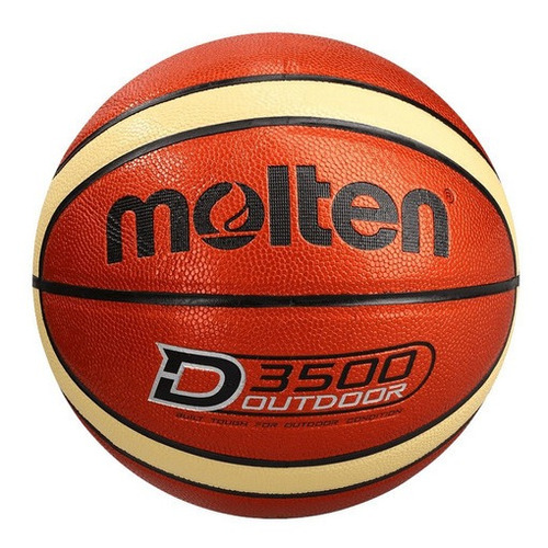 Balón Baloncesto B7d3500 Molten Piel No.7 Basquetbol Duela