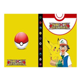 Álbum Pokémon 240 Cards - Ash E Pikachu