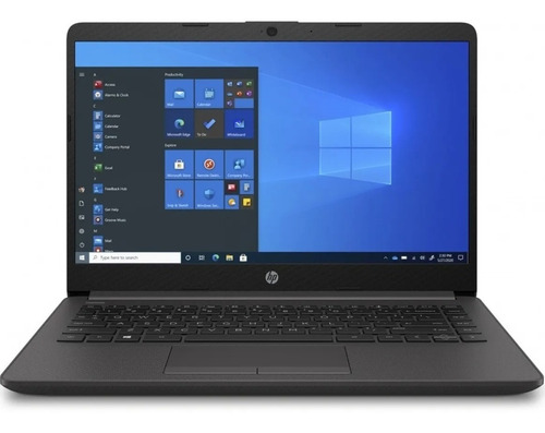 Laptop Hp 240 G7 N4000 Dual Core 8gb 500gb Plateado Ceniza