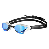 Gafas Cobra Core Mirror Arena, Lentes En Blanco Y Negro Y Azul