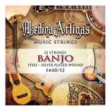 Pack 2 Encordados Banjo 12 Cuerdas Medina Artigas 1440-12
