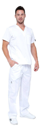 Uniforme Quirurgico Pijama Blanco De Hombre Dress A Med  102