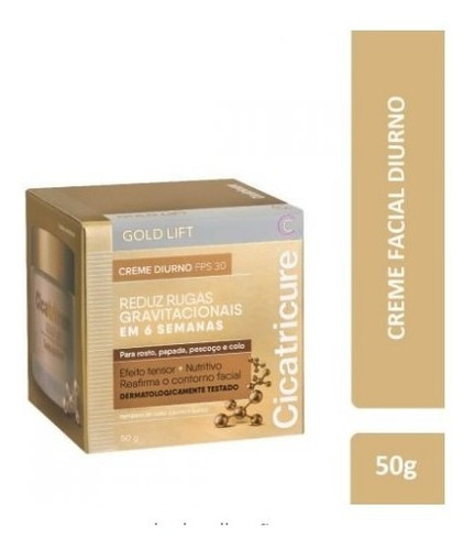 Creme Facial Cicatricure Gold Lift Diurno Cicatricure 50g