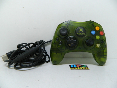 Controle Original Microsoft Halo Edition P/ Xbox Classico