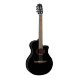Guitarra Criolla Clásica Yamaha Nx Ntx1 Para Diestros Black Brillante