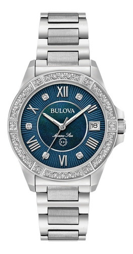 Reloj Bulova Dama 96r215100% Original Garantía 3 Años 
