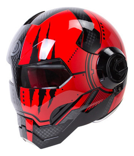 Personalidad Genial Casco Integral De Iron Man