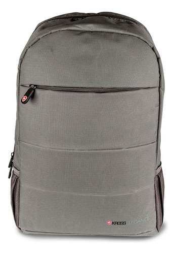 Mochila Kross Elegance Casual P/notebook 15.6 Cinza Ke-bpl15