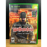 Return To Castle Wolfenstein Tides Of War Xbox Clássico Orig