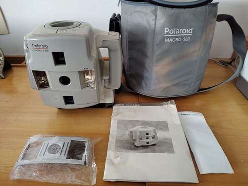 Antiga Câmera Polaroid Macro 5 Slr
