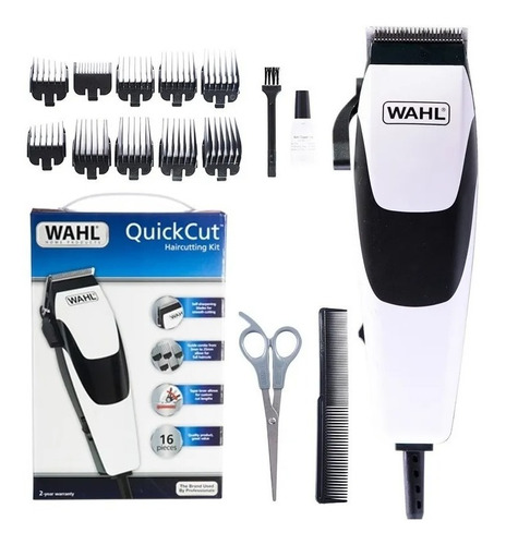 Wahl Quickcut Maquina Cortadora Pelo 16 Piezas Profesional 