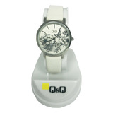 Reloj Q&q Cuero Dama Qa21j301y