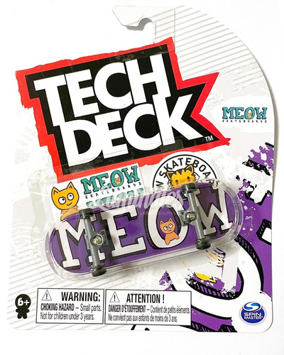 Tech Deck Fingerboard Meow Pro 33.5m | Laminates