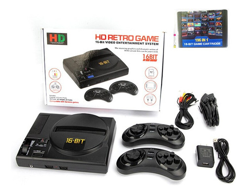 0 Controlador Inalámbrico Sega Mega Drive De 16 Bits Con Tar