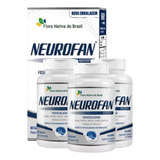 Kit3 Neurofan Fosfatidilserina+vitaminas 60caps Flora Nativa