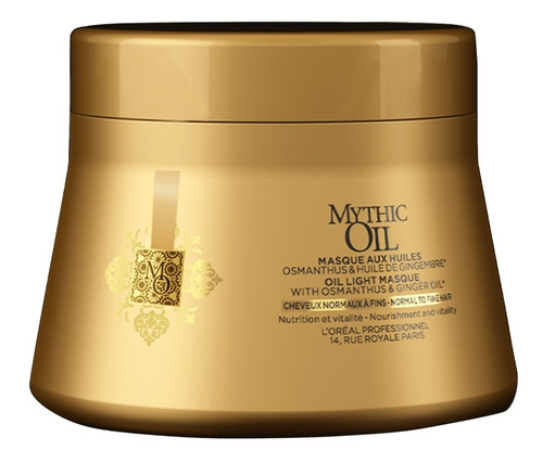 Loreal Mythic Oil Masque Normal To Fine 200ml