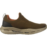 Tenis Skechers Caballero Arch Fit Orvan Denison 210431 Choco